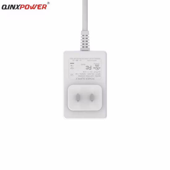 Alimentatore 12 V CC 5 AMP, spina da 2,1 mm, ingresso alimentazione 100