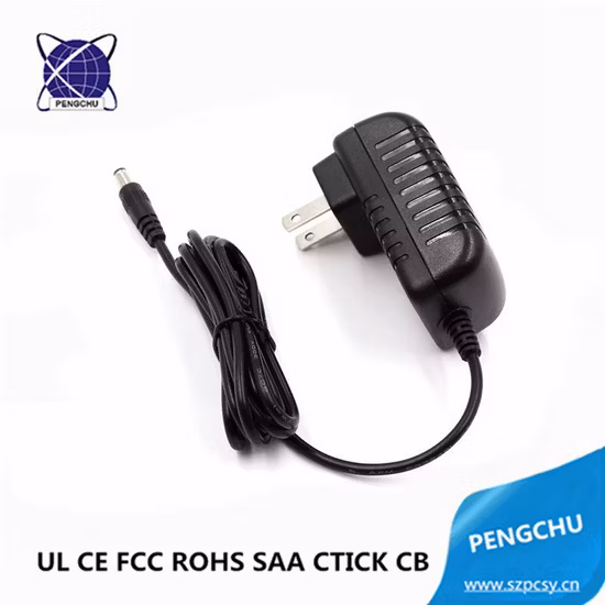 Adattatore di alimentazione CA CC 12V 1A Alimentatore CCTV 12V 1AMP Spina a muro Alimentatori CCTV 12V 1AMP per CCTV